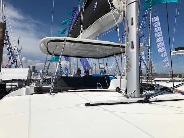 Lagoon 46 catamaran exterior